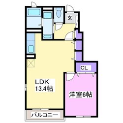 カレントハウスの物件間取画像